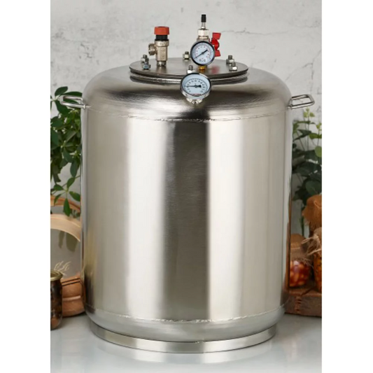 Autoklaw A-60 (na 60 puszek) do konserwacji stal nierdzewna gaz