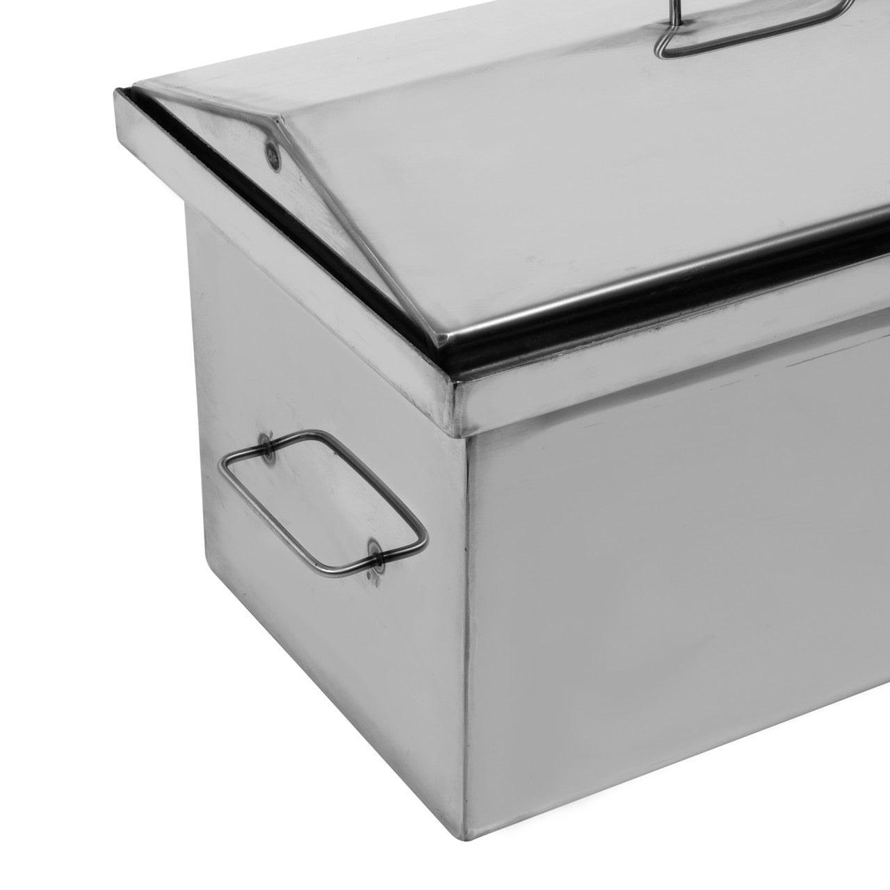Wędzarnia Metal-Best Duża stal nierdzewna + termometr | 1,5 mm | 500x300x300 mm | żaroodporne