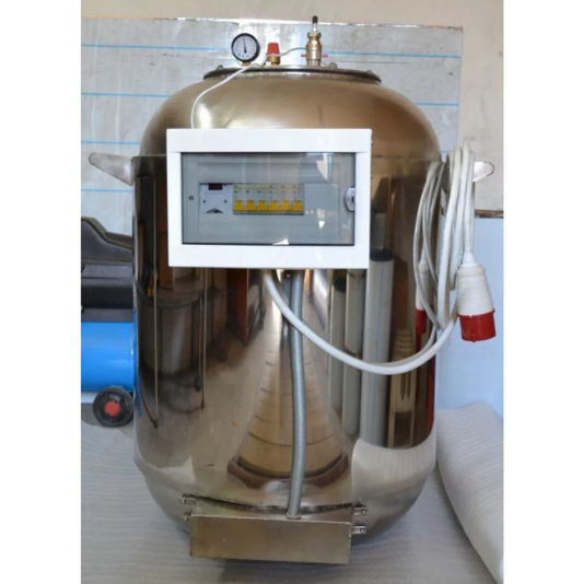 Autoklaw A-185 Prom Electro (Uniwersalny) - na 185 puszek, chłodzony wodą do konserwacji stal nierdzewna