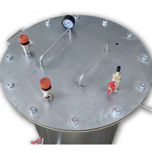 Autoklaw A-60 Electro (Uniwersalny) - na 60 puszek, z koszami do konserwacji stal nierdzewna