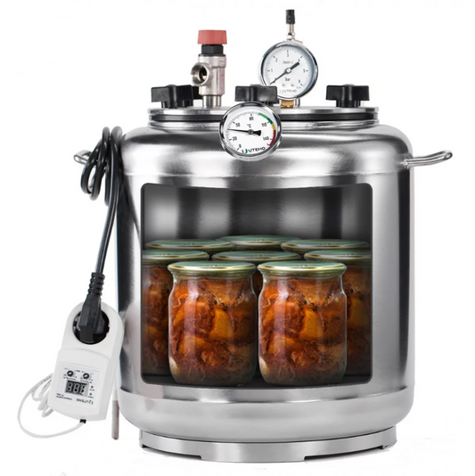 Autoklaw A-8 Electro (Uniwersalny) - na 8 puszek do konserwacji stal nierdzewna