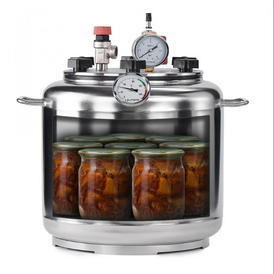 Autoklaw A-8 (na 8 puszek) do konserwacji stal nierdzewna