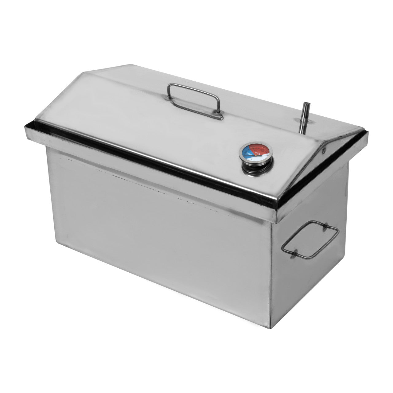 Wędzarnia Metal-Best Mała stal nierdzewna + termometr | 1,5 mm | 450x250x250 mm | odporny na ciepło Детальніше: https://da4a.com.ua/ua/p954306858-koptilnya-metal-best.html