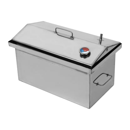 Wędzarnia Metal-Best Mała stal nierdzewna + termometr | 1,5 mm | 450x250x250 mm | odporny na ciepło Детальніше: https://da4a.com.ua/ua/p954306858-koptilnya-metal-best.html