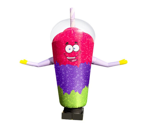 Inflatable advertising character Cup 340 cm with air blower for outdoor advertising of coffee shop