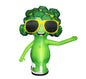 Inflatable broccoli 3.4 meters with fan for outdoor advertising of grocery store