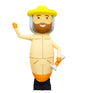 Inflatable aeromen rukomah 340 cm for outdoor advertising of a honey store