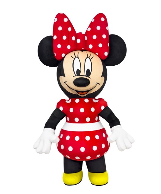 Plush inflatable cartoon mouse costume with fan and battery 260 cm