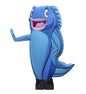 Inflatable fish aeromen 340 cm for outdoor advertising of a seafood store