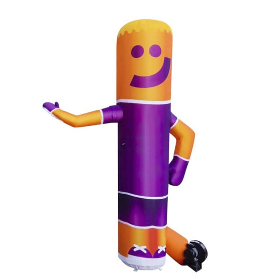 Inflatable aeroman column 340 cm for outdoor advertising of an electronics store