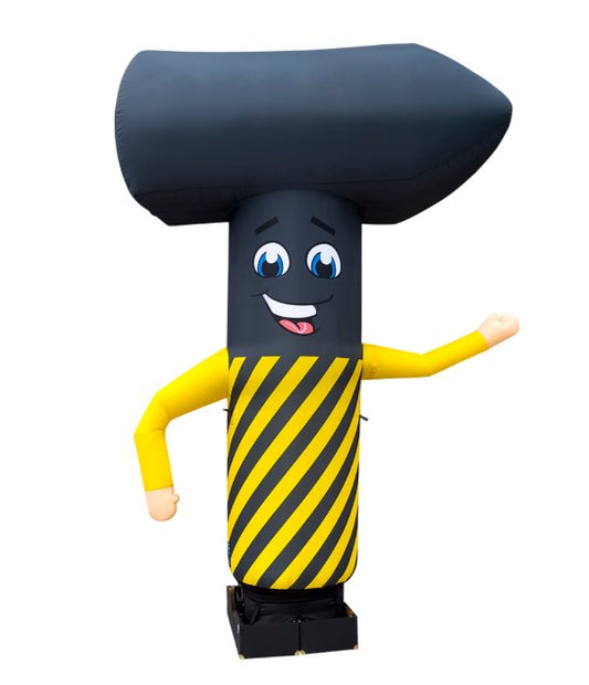 Inflatable advertising hammer building materials