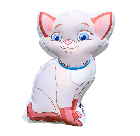 Inflatable life-size figure of a cat 2 M (6.6 FT)