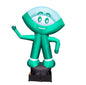 Inflatable figure Plantain 340 cm for pharmacy with fan outdoor advertising