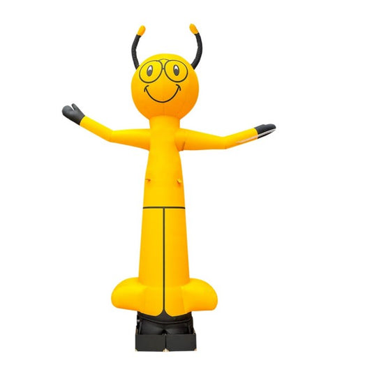 Inflatable airman 340 cm for outdoor advertising of an electronics store