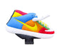 Inflatable airman in the form of a sneaker 340 cm for advertising a shoe store