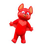 Inflatable mouse costume 240 cm with wings for animators