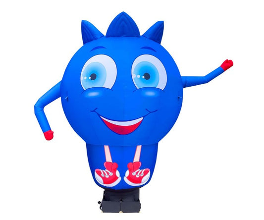 Inflatable blueberry for grocery store advertising 340cm