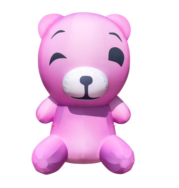 Inflatable bear advertising copy sealed 3m