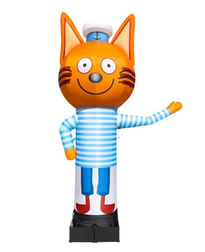 Inflatable cat aeroman 340 cm for advertising a children's store