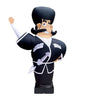 Inflatable waving Georgian man height 340 cm with fan for Georgian cuisine restaurant