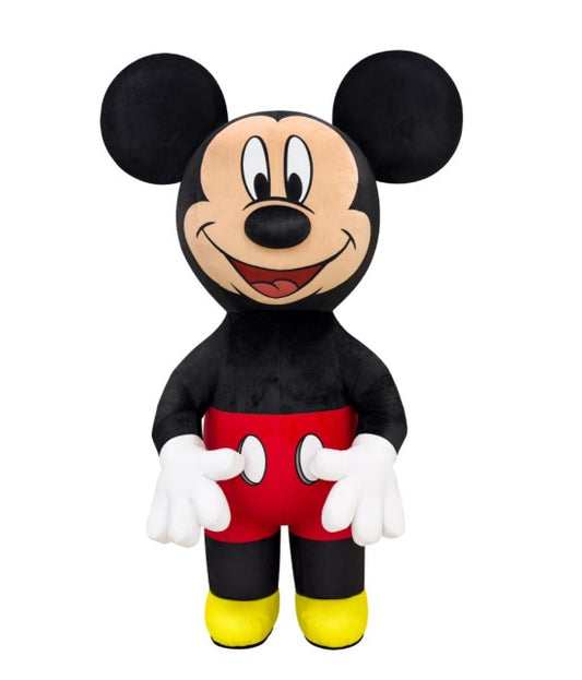 Inflatable plush cartoon MICKEY MOUSE costume with fan and battery 260 cm