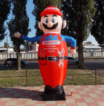 Inflatable call - "Man on the road"