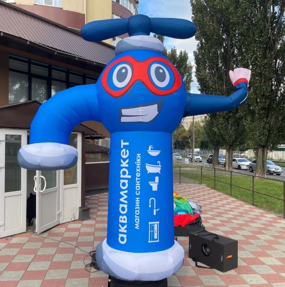 Inflatable snoring - "Plumbing Advertisement"