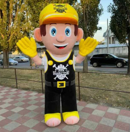 Inflatable animator costume master 240 cm with fan and battery