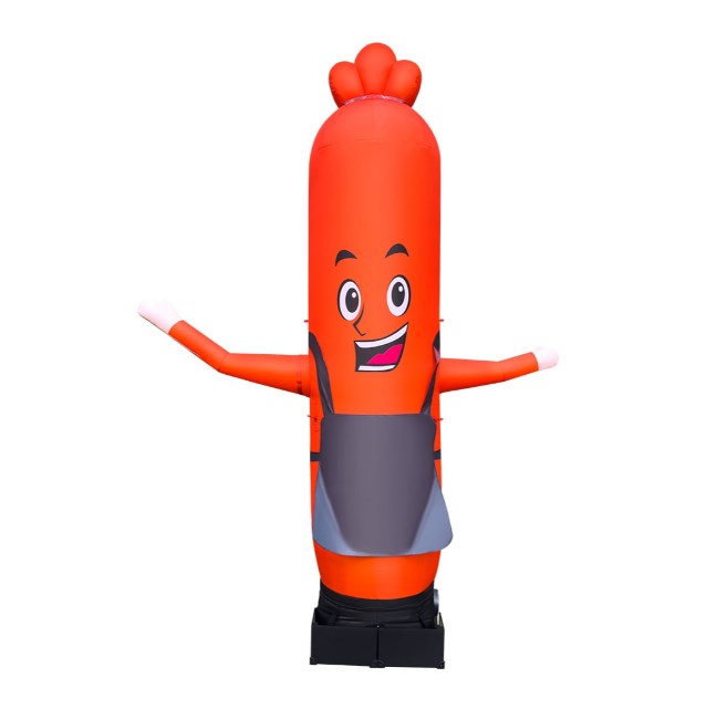The sausage is inflatable