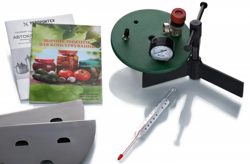 Autoklaw ChM-24 Lux (śruba na 24 puszki) do konserwacji z czarnego metalu