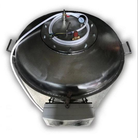 Autoklaw A-350 Prom (Uniwersalny) - na 350 puszek, chłodzony wodą do konserwacji stal nierdzewna