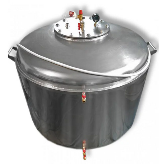 Autoklaw A-500 Prom (Uniwersalny) - na 500 puszek, chłodzony wodą do konserwacji stal nierdzewna