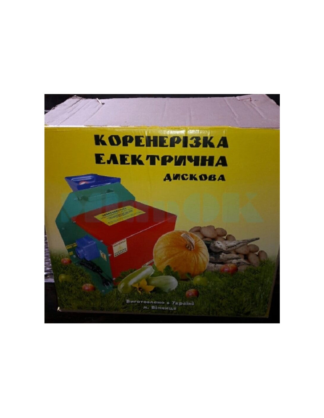 Elektryczny rozdrabniacz tarczowy Winnica (warzywa, owoce, rośliny okopowe) obcinacz korzeni