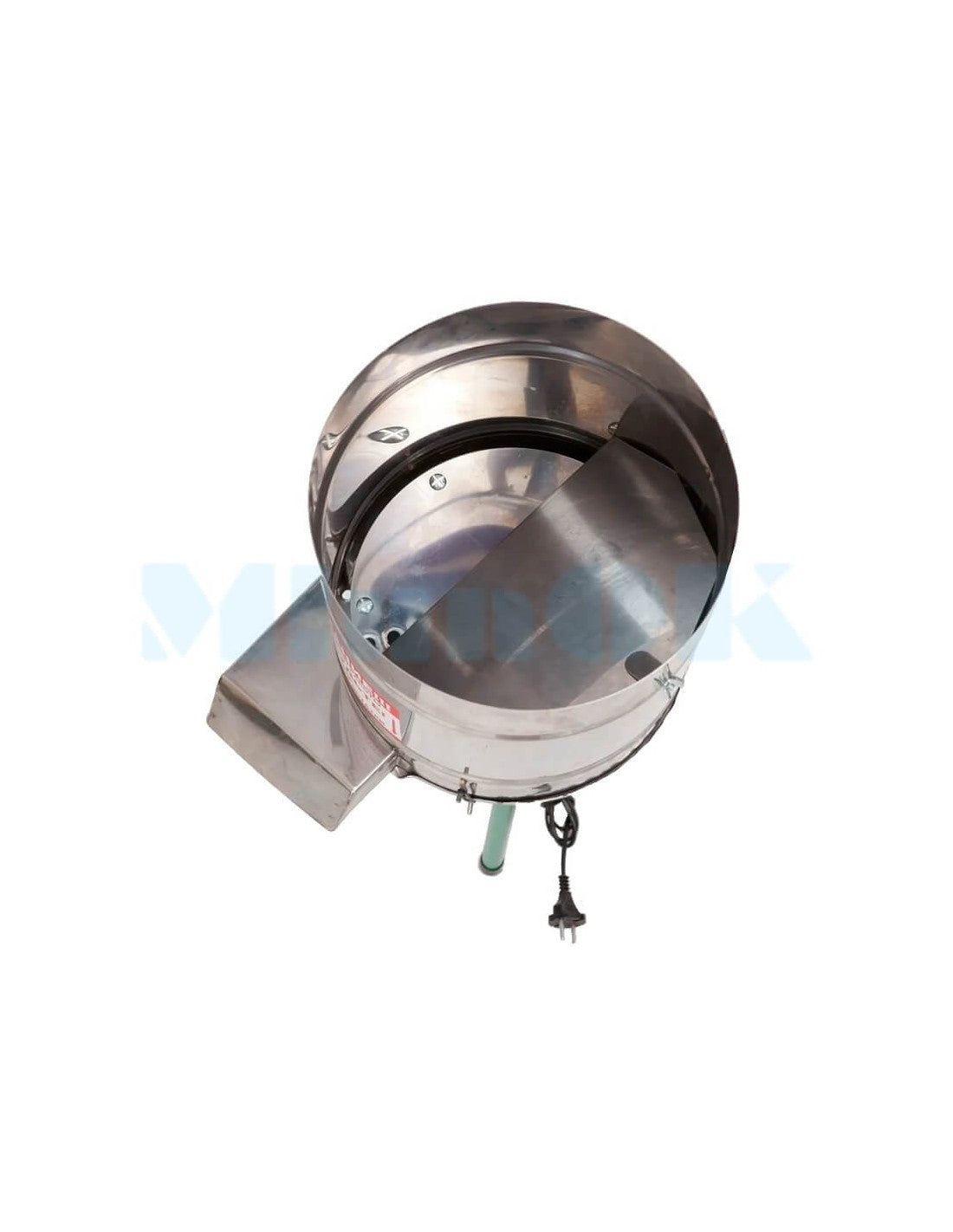 Rozdrabniacz do warzyw korzeniowych i owoców Beczka (180 W, 400 kg/h) ze stali nierdzewnej