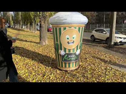 Advertising inflatable glass restaurant 2 M (6.6 FT)