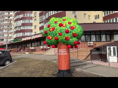 Inflatable apple tree