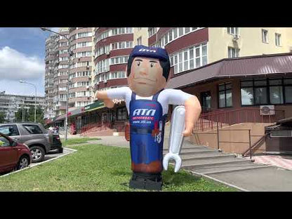 Inflatable man - "Service Station Worker"