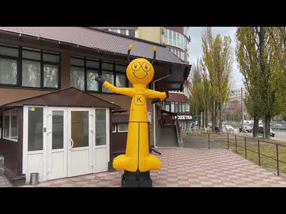 Inflatable airman 340 cm for outdoor advertising of an electronics store