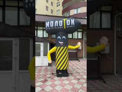 Inflatable advertising hammer building materials