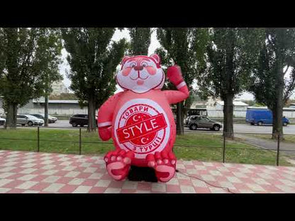Inflatable airman 340 cm bag for clothing store or warehouse