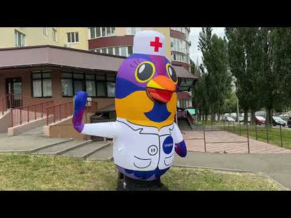 Inflatable figure Bird 340 cm for pharmacy with fan outdoor advertising