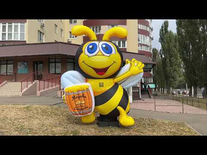 Inflatable figure "bee" for a honey store  3m