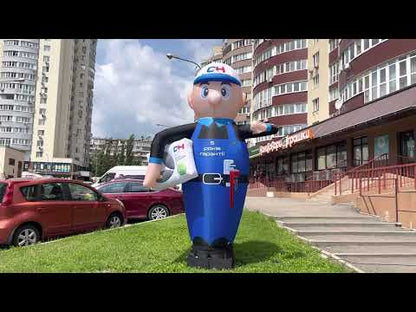 Aeromen air conditioner 340 cm for outdoor advertising of an air conditioning equipment store