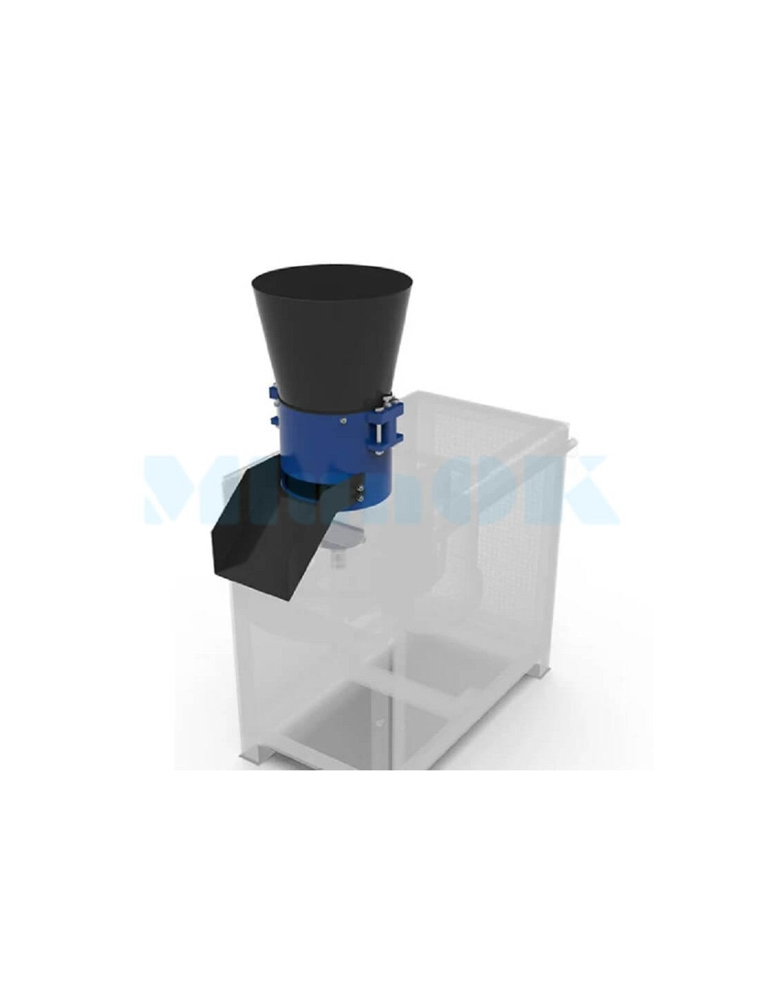 Część robocza granulatora 200 mm