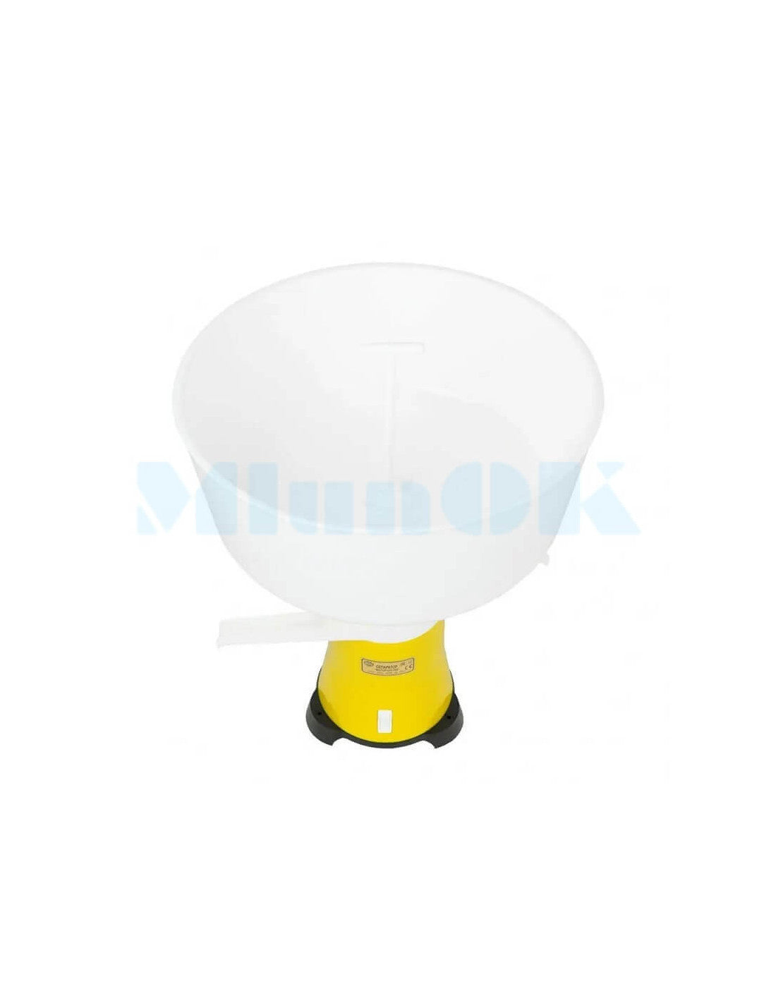 Silnik separatora Sicz 100-19Y z tworzywa sztucznego z metalowymi płytkami w kolorze żółtym