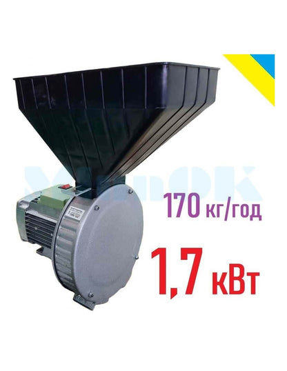 Kruszarka do ziarna Gazda R71 (1,7 kW, 170 kg/godz.)
