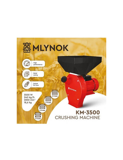 Kruszarka do ziarna MLYNOK KM-3500 (Mlynok)