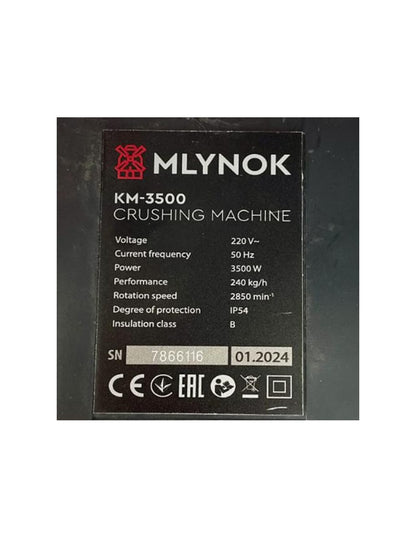 Kruszarka do ziarna MLYNOK KM-3500 (Mlynok)